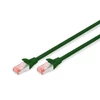 Kép 2/6 - DIGITUS CAT6 S-FTP LSZH 10m zöld patch kábel
