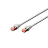 Kép 2/2 - DIGITUS CAT6 S-FTP LSZH 2m szürke patch kábel