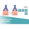 DIGITUS CAT6 U/UTP LSZH 1m kék patch kábel
