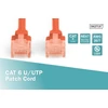 DIGITUS CAT6 U/UTP LSZH 1m piros patch kábel