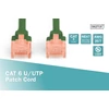 DIGITUS CAT6 U/UTP LSZH 2m zöld patch kábel