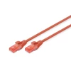 Kép 2/6 - DIGITUS CAT6 U/UTP LSZH 2m piros patch kábel