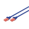 Kép 2/6 - DIGITUS CAT6 U/UTP LSZH 5m kék patch kábel