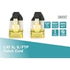 Kép 6/7 - DIGITUS CAT6A S-FTP LSZH 1m fekete patch kábel