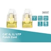 DIGITUS CAT6A U/UTP 3m szürke patch kábel