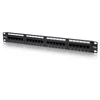 Kép 3/3 - DIGITUS CAT5e 24port 19" 1U fekete árnyékolatlan Patch Panel
