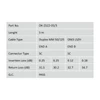 Kép 6/6 - DIGITUS duplex 2xSC + 2xSC MM OM3 50/125µ 5m optikai patch kábel