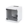 Kép 2/11 - DIGITUS 10" 6U 330x312x300 szürke fali rack szekrény