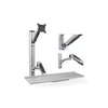 Kép 9/13 - DIGITUS flexibilis fali monitor (VESA 100x100) + billentyűzet tartó konzol