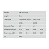 Kép 6/6 - DIGITUS duplex 2xLC + 2xLC MM OM3 50/125µ 5m optikai patch kábel