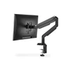 Kép 10/14 - DIGITUS gázrugós C-bilincses univerzális (VESA 75 / 100) 1-es fekete monitor tartó konzol