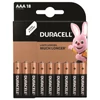 Elem, AAA mikro, 18 db, DURACELL 