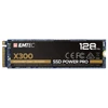 Kép 3/5 - SSD (belső memória), 128GB, M2 NVMe, 1500/500 MB/s, EMTEC "X300"