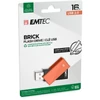 Kép 3/3 - Pendrive, 16GB, USB 2.0, EMTEC "C350 Brick", piros