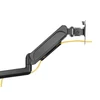 Kép 11/12 - EQuip 17"-27" Triple Monitor Desk Mount Bracket Black