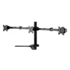 Kép 8/10 - EQuip 13"-32" Economy Dual Monitor Tabletop Stand Black