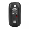 Kép 10/11 - Everest Vezeték nélküli Egér - SM-BT11 (Bluetooth, 1600 DPI, gomb, optikai, fekete)