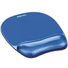 Fellowes 9114120 Crystal Gel géltöltésű csuklótámaszos kék egérpad
