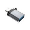 FIXED Aluminum Pirosuction Link USB-A to USB-C Szürke