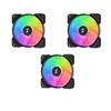 Fractal Design 120mm Aspect 12 RGB PWM fekete ház hűtőventilátor (3-pack)