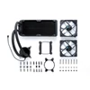 Fractal Design Celsius S24 Blackout vízhűtéses processzorhűtő