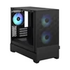 Fractal Design Pop Mini Air RGB Fekete világos ablakos (Táp nélküli) mATX ház
