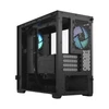 Fractal Design Pop Mini Air RGB Fekete világos ablakos (Táp nélküli) mATX ház