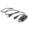 Gembird A-HDMI-VGA-02 HDMI to VGA and audio adapter single port Black