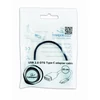 Kép 2/2 - Gembird A-OTG-CMAF2-01 USB2.0 OTG Type-C adapter cable Black
