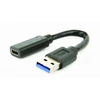 Kép 1/2 - Gembird A-USB3-AMCF-01 USB 3.1 AM to Type-C female adapter cable 10cm Black