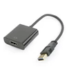 Kép 1/7 - Gembird A-USB3-HDMI-02 USB to HDMI display adapter Black