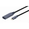 Kép 1/5 - Gembird A-USB3C-HDMI-01 USB Type-C to HDMI Display Adapter Space Grey