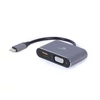 Kép 1/4 - Gembird A-USB3C-HDMIVGA-01 USB Type-C to HDMI + VGA Display adapter Space Grey