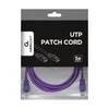Gembird CAT5e U-UTP Patch Cable 1m Purple