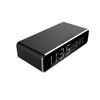 Gembird DAC-WPC-01 Digital alarm clock with wireless charging function Black
