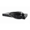 Gembird EG-PDU-007 Per-outlet-metering Power Distribution Unit Black