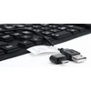 Gembird Flexible Keyboard & OTG adapter Black US