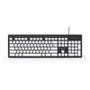 Kép 1/6 - Gembird KB-CH-01 Chocolate keyboard Black US