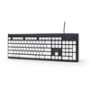 Kép 2/6 - Gembird KB-CH-01 Chocolate keyboard Black US