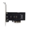 Kép 3/4 - Gembird PEX-M2-01 M.2 SSD adapter PCI-Express add-on card, with extra low-profile bracket