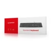 Gembird KB-U-103 Standard keyboard Black US