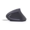 Kép 5/8 - Gembird MUS-ERGO-01 Ergonomic mouse Black
