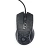 Gembird MUSG-RGB-01 Gaming mouse Black