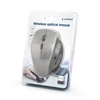 Gembird MUSW-6B-02-BG wireless optical mouse Black/Space Grey