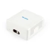 Kép 1/3 - Gembird NCAC-2U5E-01 CAT5E UTP 2-port surface mount box