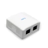 Kép 1/2 - Gembird NCAC-2U6-01 CAT6 UTP 2-port surface mount box
