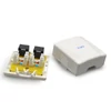Kép 2/2 - Gembird NCAC-2U6-01 CAT6 UTP 2-port surface mount box