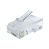 Kép 1/2 - Gembird RJ45/LC-8P8C-002/100 Modular plug 8P8C for solid CAT6 LAN cable UTP 100 pcs per bag