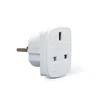 Kép 1/4 - Gembird UK - EU átalakító utazó adapter