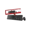 Genius SlimStar C126 Wired keyboard + mouse Black HU